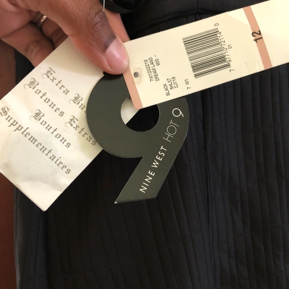 Nine West Black Cocktail Dress. Brand New. - Picture 5 of 7